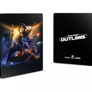 NEW Star Wars Outlaws PS5 / Xbox official SteelBook Case (Case Only) - NO GAME